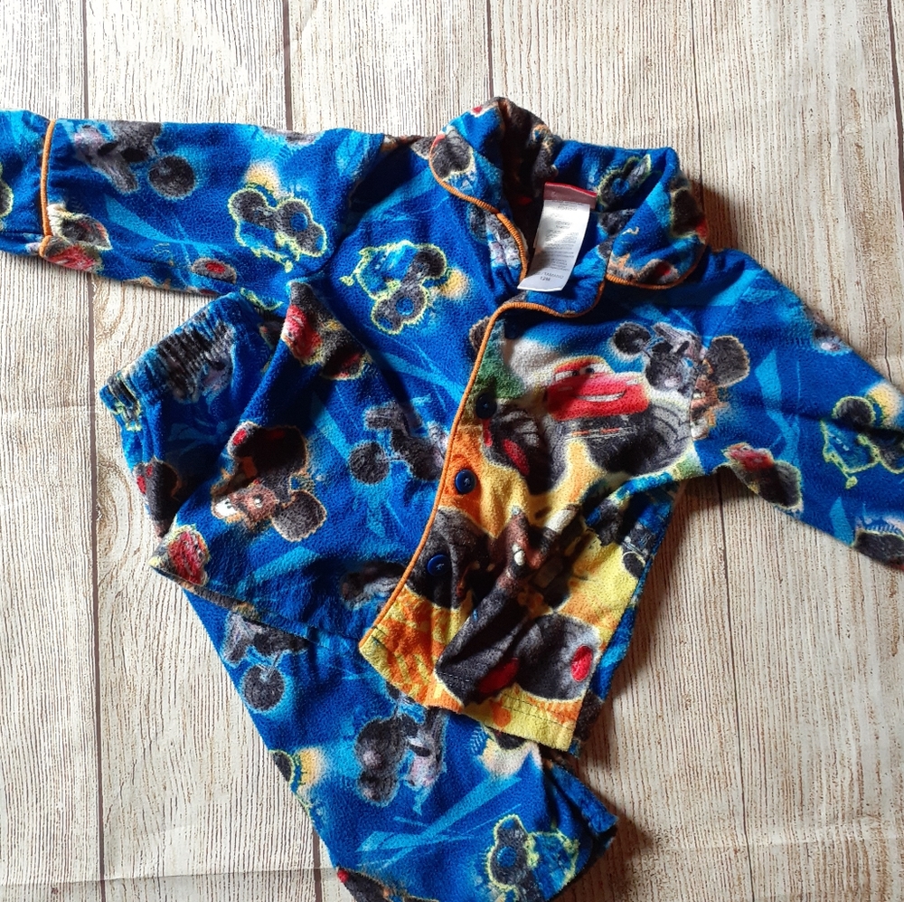 Cars Pajama Set.